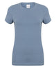 Sf Feel Good Women's Stretch T-Shirt - Stone Blue