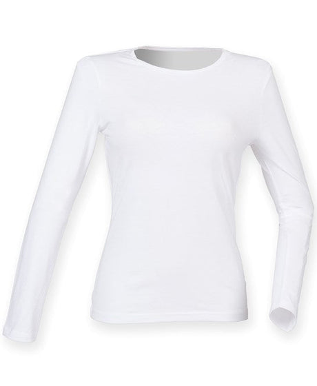 Sf Women's Feel Good Long Sleeved Stretch T-Shirt