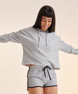 Sf Women's Cropped Slounge Hoodie