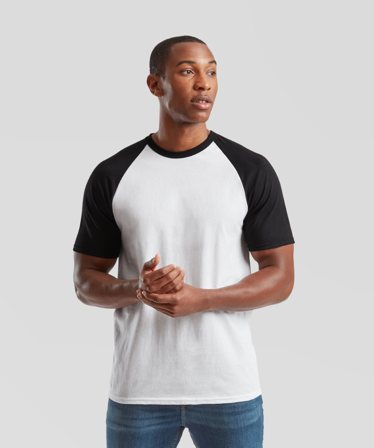 Fruit Of The Loom Short Sleeve Baseball T