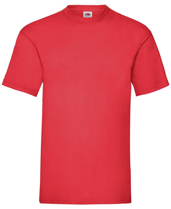 Fruit Of The Loom Valueweight T - Red