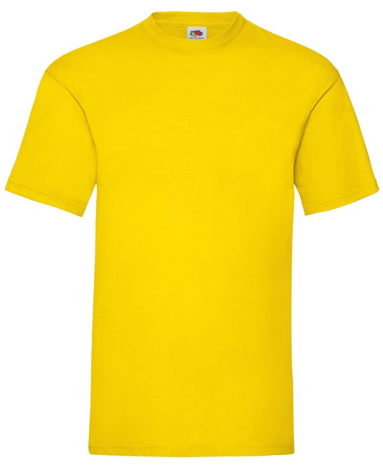 Fruit Of The Loom Valueweight T - Yellow