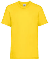 Fruit Of The Loom Kids Valueweight T - Yellow