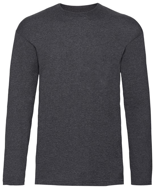 Fruit Of The Loom Valueweight Long Sleeve T