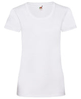 Fruit Of The Loom Women's Valueweight T - White