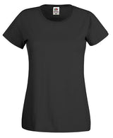 Fruit Of The Loom Women's Original T - Black