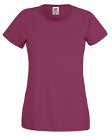 Fruit Of The Loom Women's Original T - Burgundy