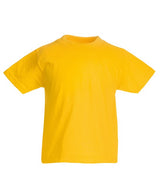 Fruit Of The Loom Kids Original T - Sunflower