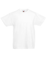 Fruit Of The Loom Kids Original T - White