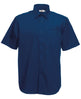 Fruit Of The Loom Poplin Short Sleeve Shirt