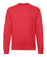 Fruit Of The Loom Classic 80/20 Set-In Sweatshirt - Red*