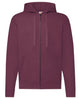 Fruit Of The Loom Classic 80/20 Hooded Sweatshirt Jacket