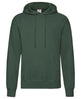 Fruit Of The Loom Classic 80/20 Hooded Sweatshirt - Bottle Green*