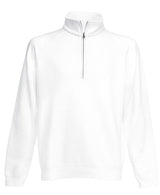 Fruit Of The Loom Classic 80/20 Zip Neck Sweatshirt