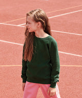 Fruit Of The Loom Kids Classic Raglan Sweatshirt