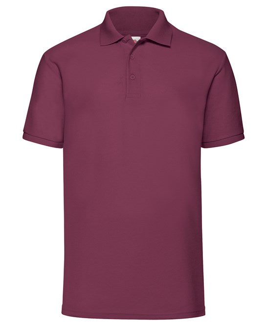 Fruit Of The Loom 65/35 Polo - Burgundy