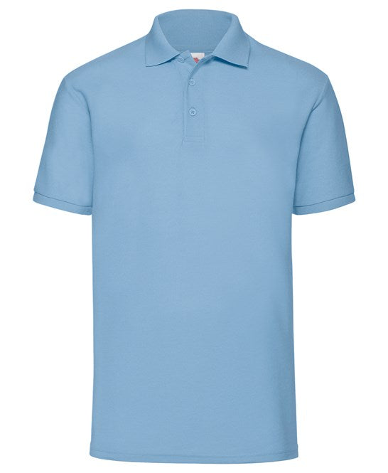 Fruit Of The Loom 65/35 Polo - Sky Blue