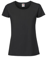 Fruit Of The Loom Women's Iconic 195 Ringspun Premium T-Shirt - Black