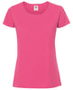 Fruit Of The Loom Women's Iconic 195 Ringspun Premium T-Shirt - Fuchsia