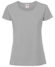 Fruit Of The Loom Women's Iconic 195 Ringspun Premium T-Shirt - Zinc