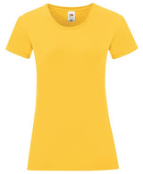 Fruit Of The Loom Women's Iconic T - Sunflower