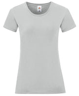 Fruit Of The Loom Women's Iconic T - Zinc