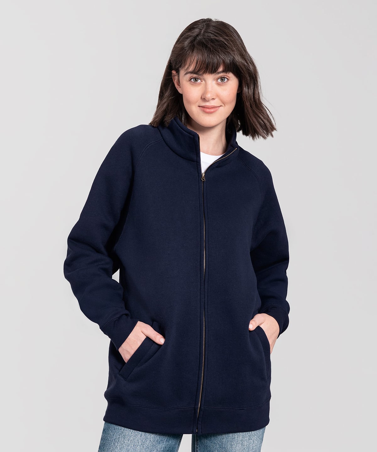 Fruit of the Loom SS445 Iconic Premium Sweat Jacket