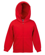 Fruit Of The Loom Kids Premium Hooded Sweatshirt Jacket