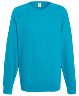 Fruit Of The Loom Lightweight Raglan Sweatshirt