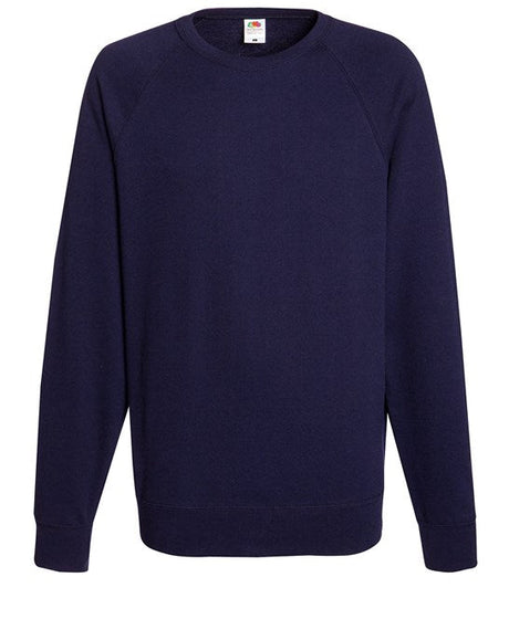 Fruit Of The Loom Lightweight Raglan Sweatshirt