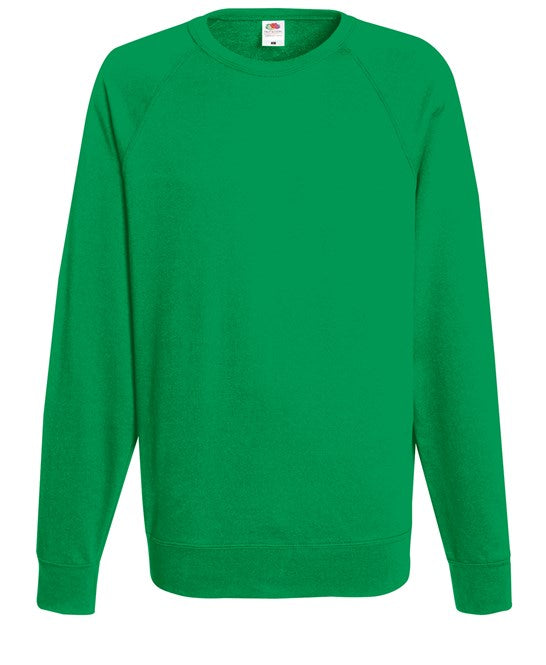 Fruit Of The Loom Lightweight Raglan Sweatshirt