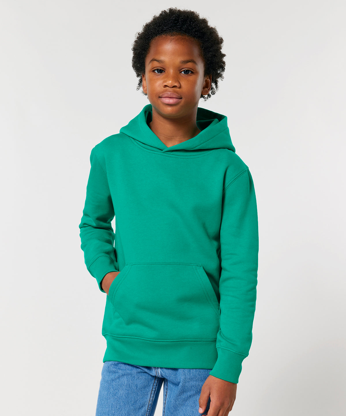 Stanley/Stella Kids Mini Cruiser 2.0 Iconic Hoodie Sweatshirt (Stsk180) - Go Green