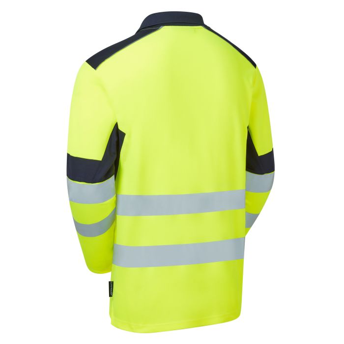 Supertouch System Hi-Vis Eco Long Sleeve Polo
