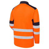 Supertouch System Hi-Vis Eco Long Sleeve Polo