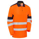 Supertouch System Hi-Vis Eco Long Sleeve Polo