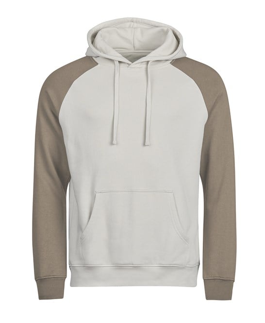 Tee Jays TJ123 Unlabeled Two-Tone Hooded Sweatshirt (5156)