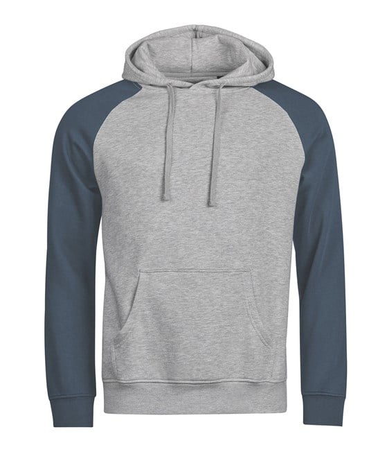 Tee Jays TJ123 Unlabeled Two-Tone Hooded Sweatshirt (5156)