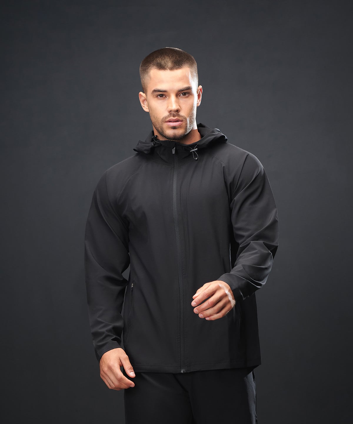 Tombo TL578 Technical Zip-Through Hoodie