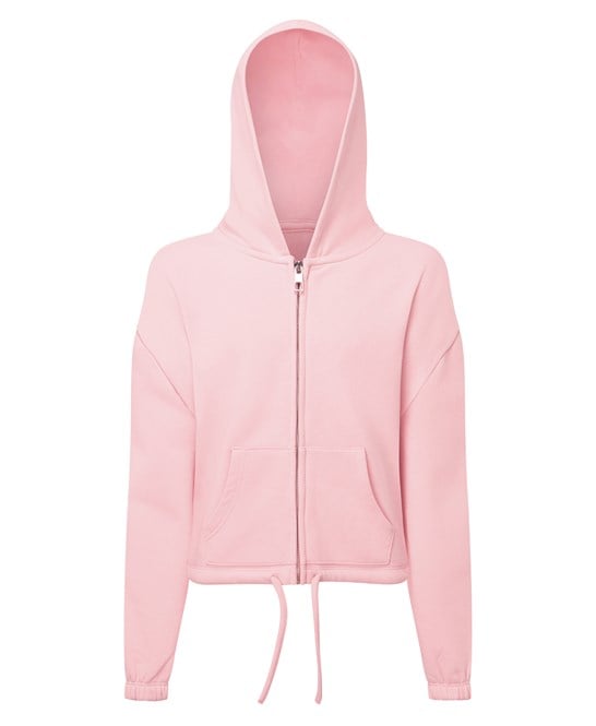 TriDri® TR61B Kids Tridri® Recycled Cropped Oversize Full-Zip Hoodie