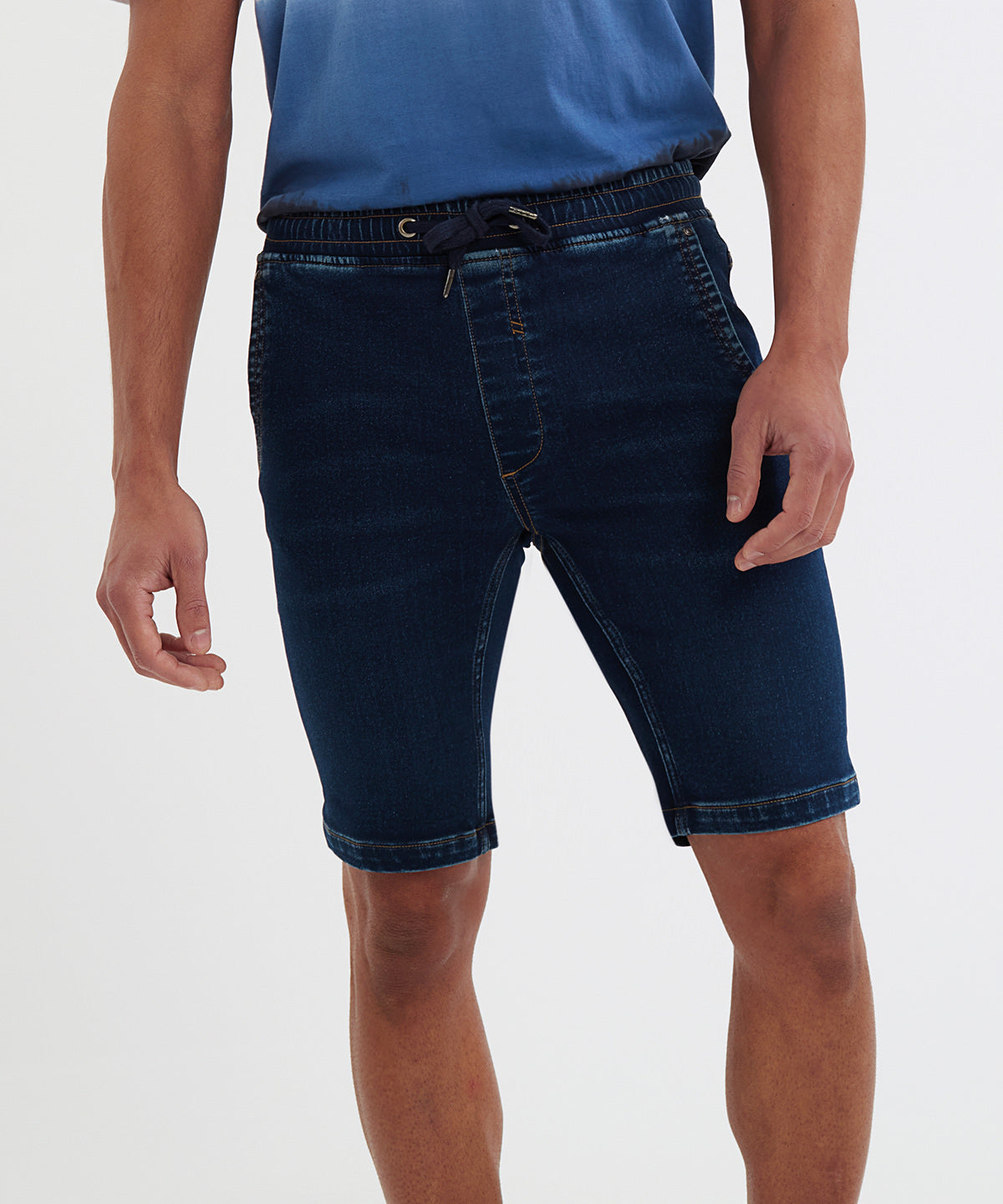 Wombat Men's Denim Drawstring Shorts