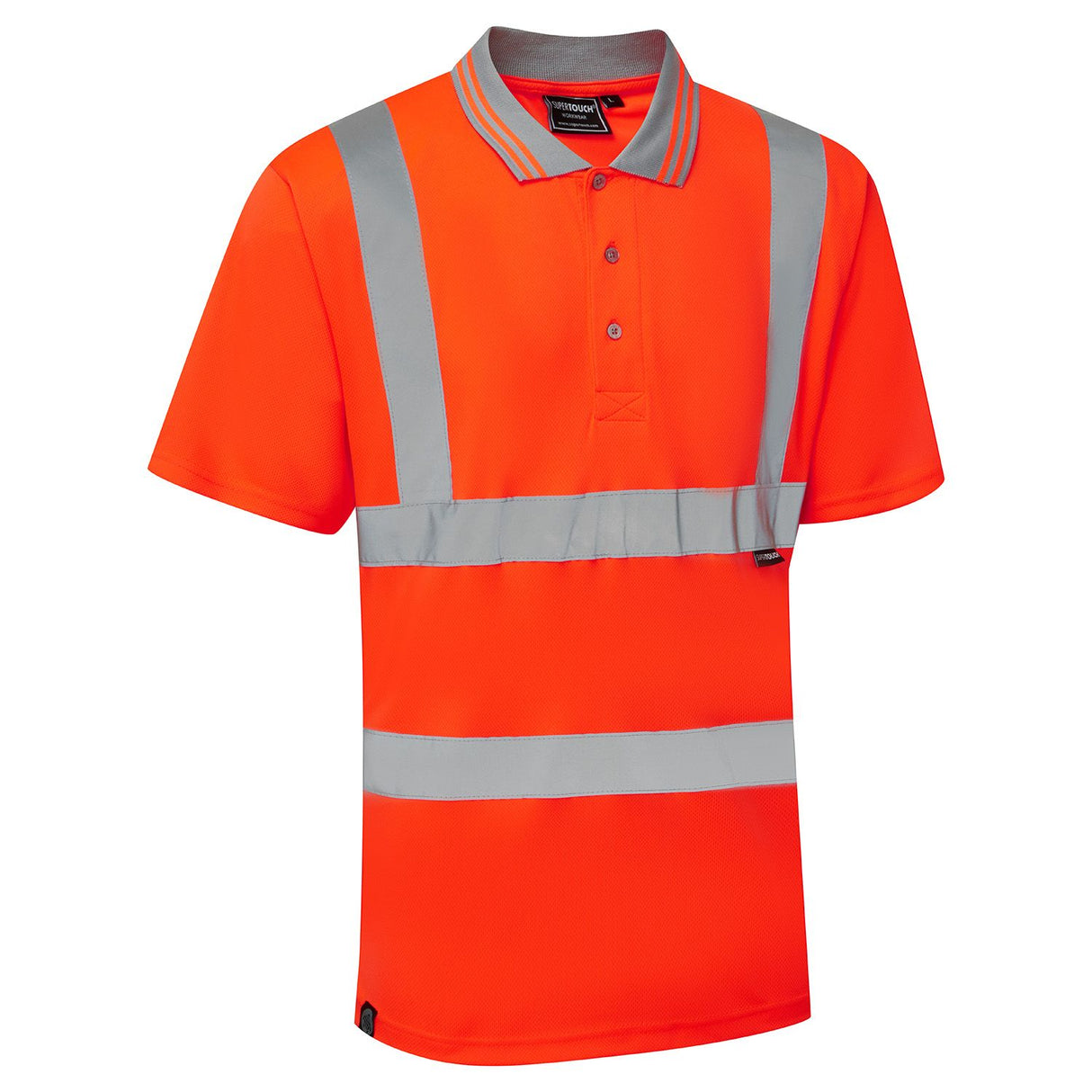 Supertouch Supertouch Eco Short Sleeve Hi-Vis Polo Shirt
