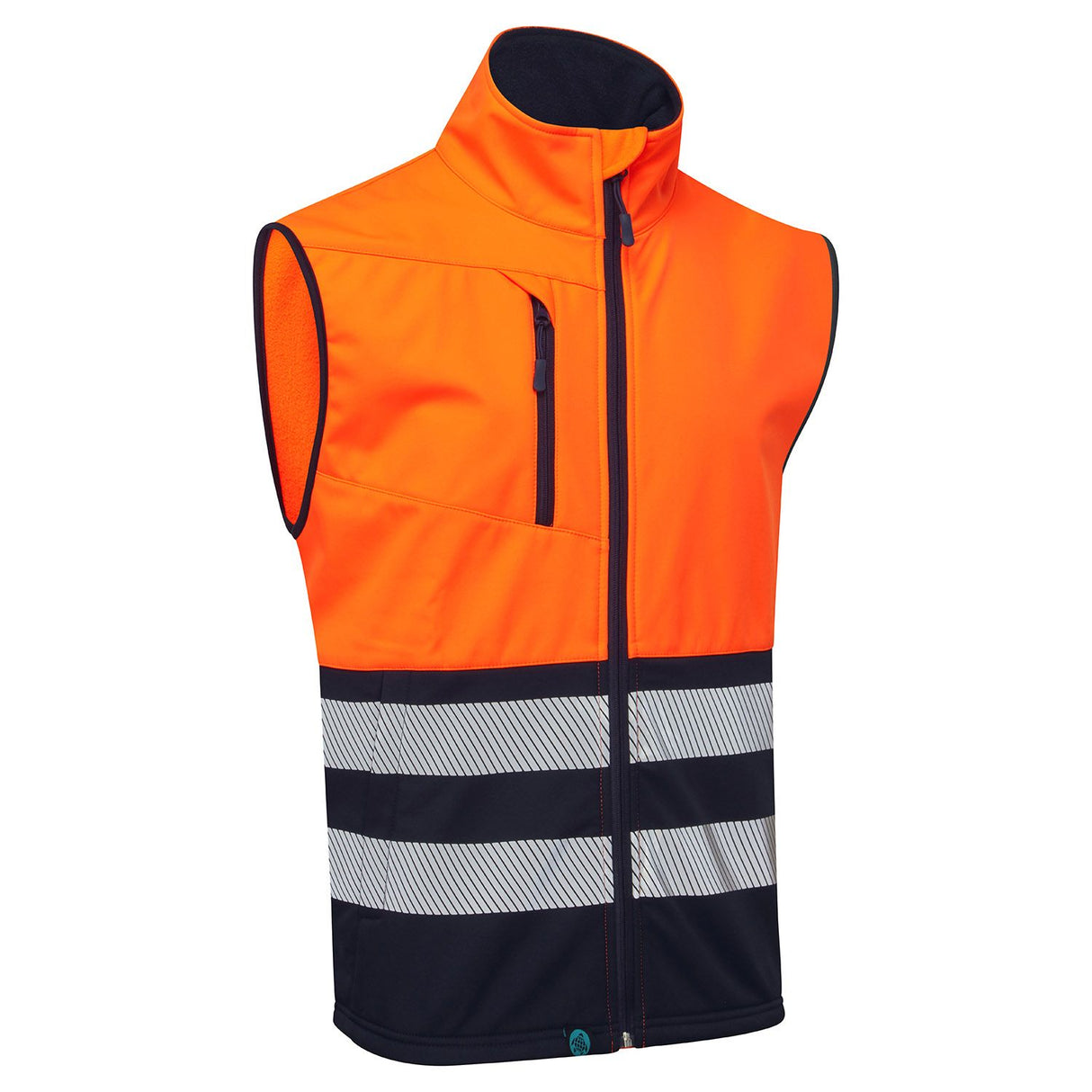 Supertouch Hi-Vis Eco Two Tone Yellow Coolair Softshell Gilet