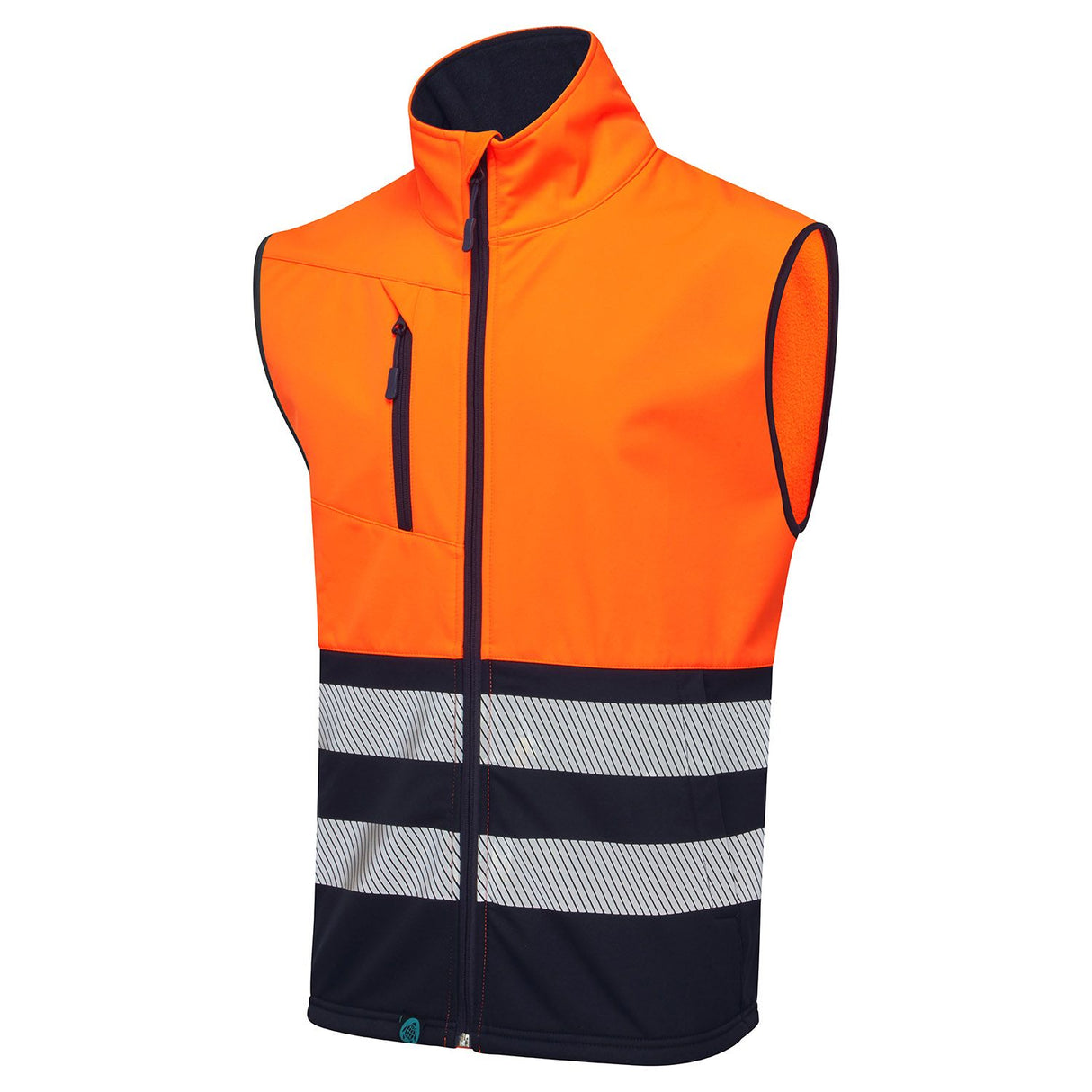 Supertouch Hi-Vis Eco Two Tone Yellow Coolair Softshell Gilet