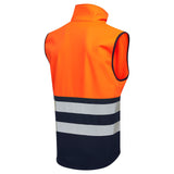 Supertouch Hi-Vis Eco Two Tone Yellow Coolair Softshell Gilet