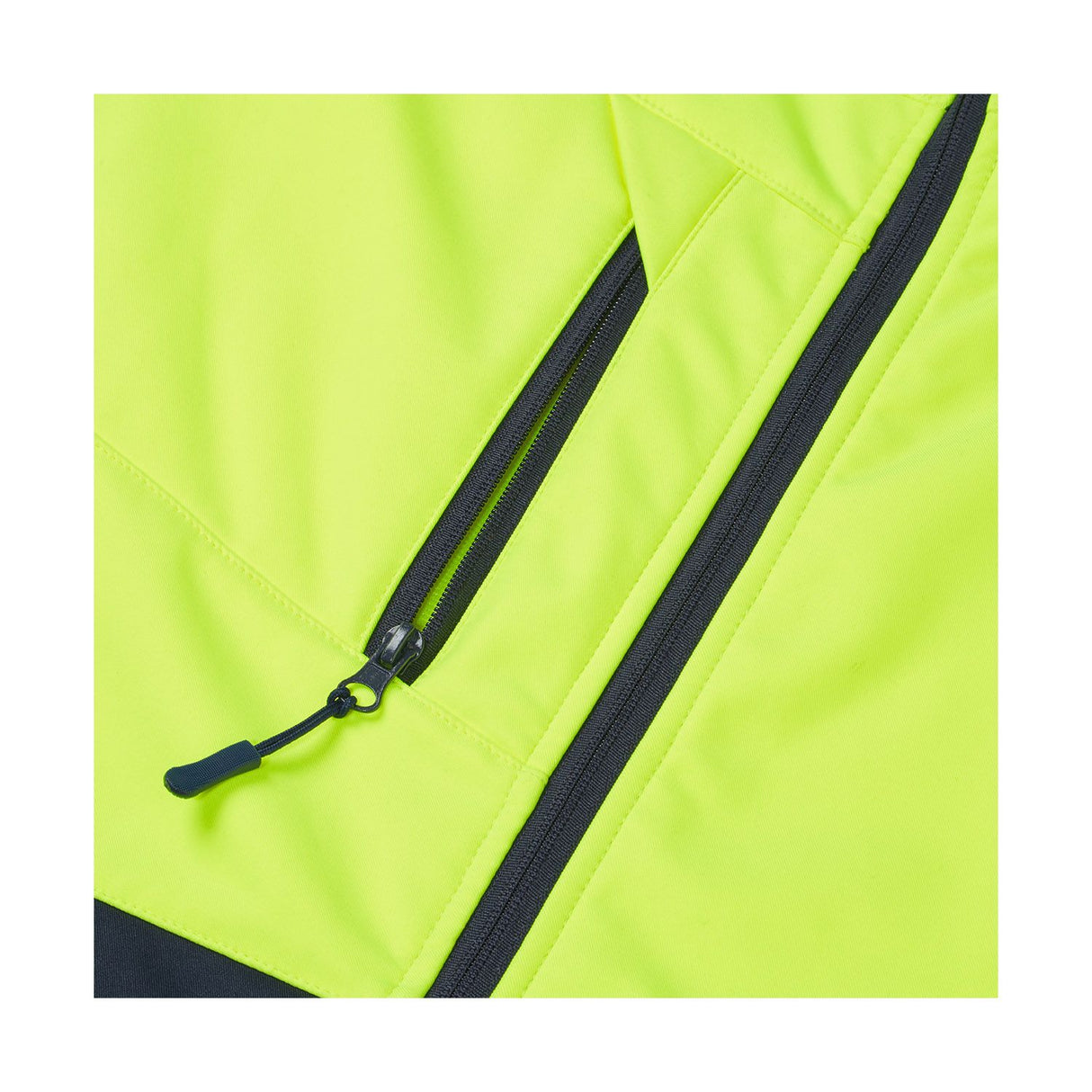 Supertouch Hi-Vis Eco Two Tone Yellow Coolair Softshell Gilet