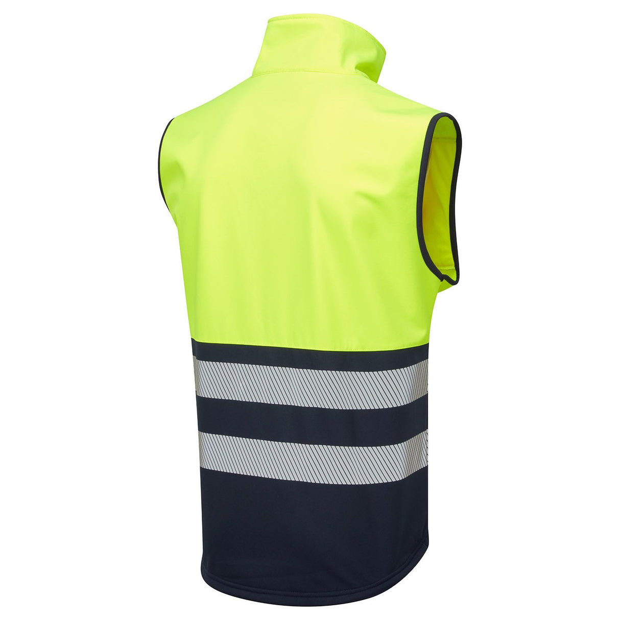 Supertouch Hi-Vis Eco Two Tone Yellow Coolair Softshell Gilet
