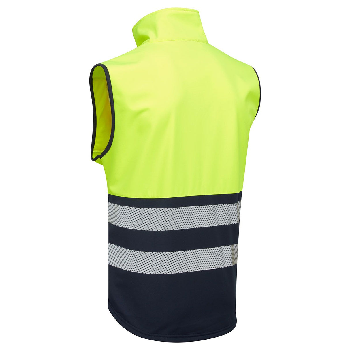 Supertouch Hi-Vis Eco Two Tone Yellow Coolair Softshell Gilet