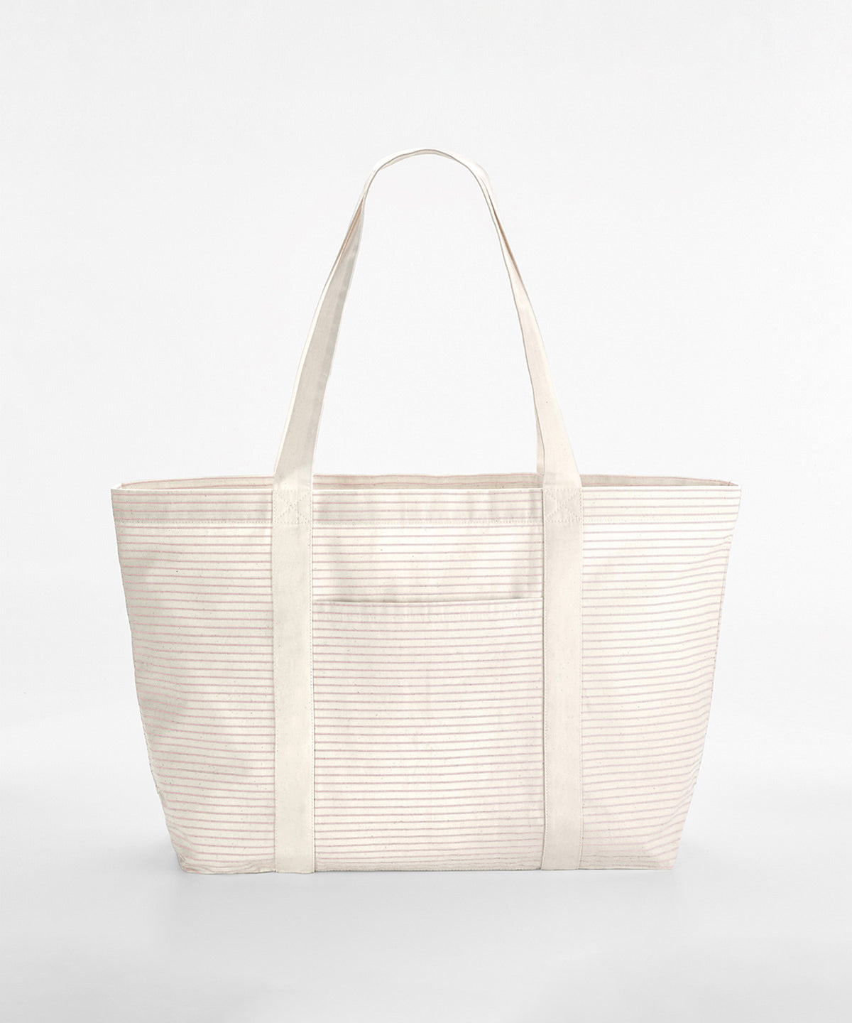 Westford Mill Striped Organic Cotton Shopper