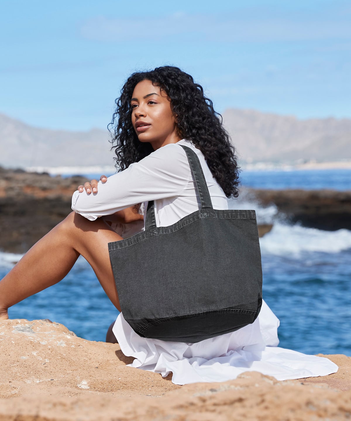 Westford Mill WM345 Garment-Dyed Shopper