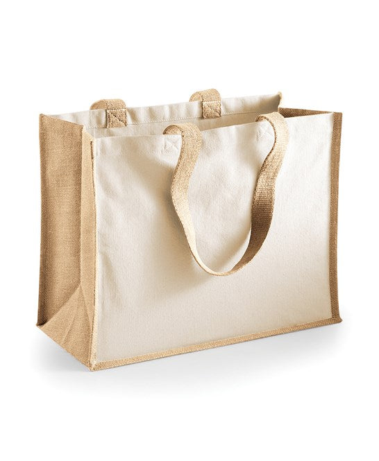 Westford Mill Printers Jute Classic Shopper